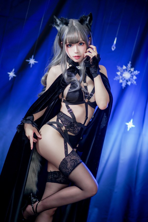 [Cosplay] Ely – オオカミ闇夜ーヨルちゃん [48P/9V/162M]