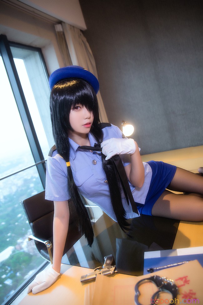 约会大作战 时崎狂三 女警制服COS【16P】