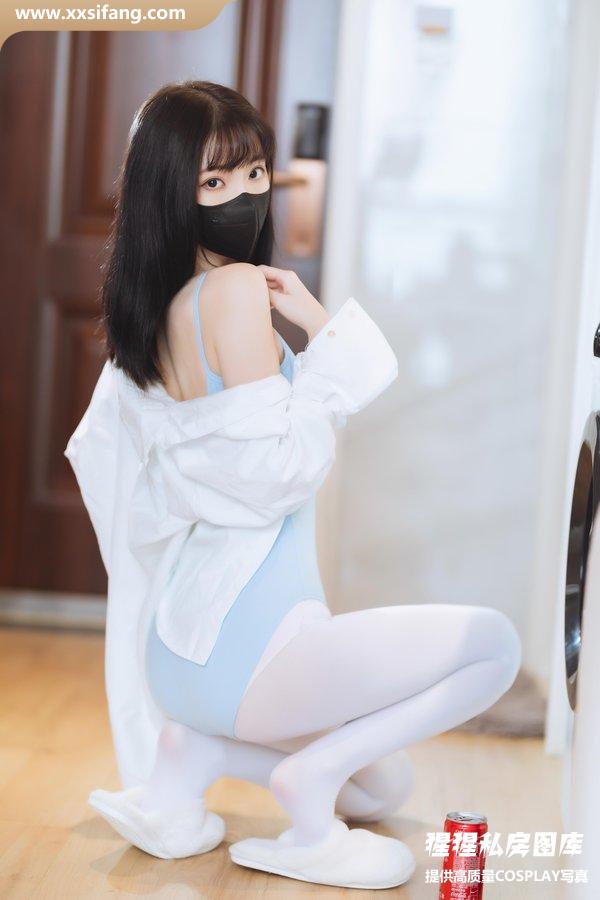 许岚LAN COSPLAY写真集《蓝色芭蕾 》超高清套图下载[40P/446M]