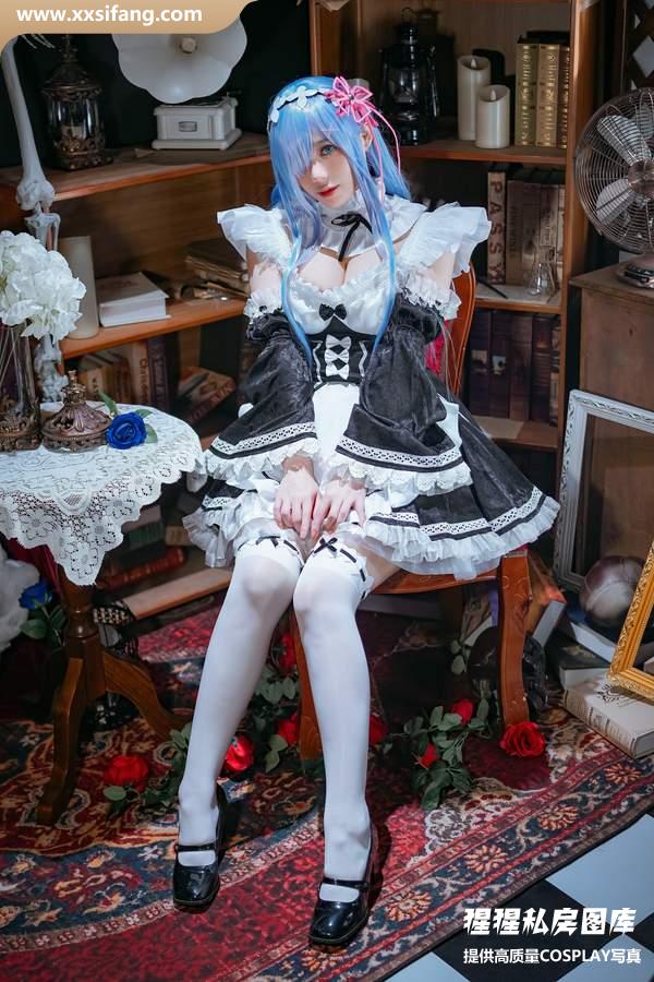 阿九从不咕咕 COSPLAY写真集《九言 雷姆 》超高清套图下载[29P/147M]