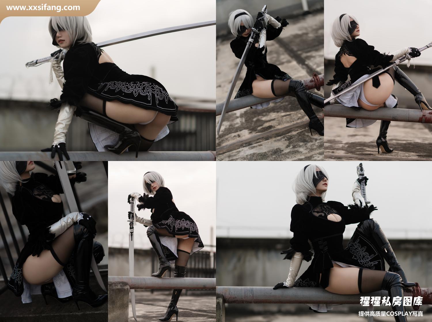 [图片2]-小仓千代w COSPLAY写真集《8月舰长写真 2B原皮》超高清套图下载[20P/104M]插图-猩猩私房