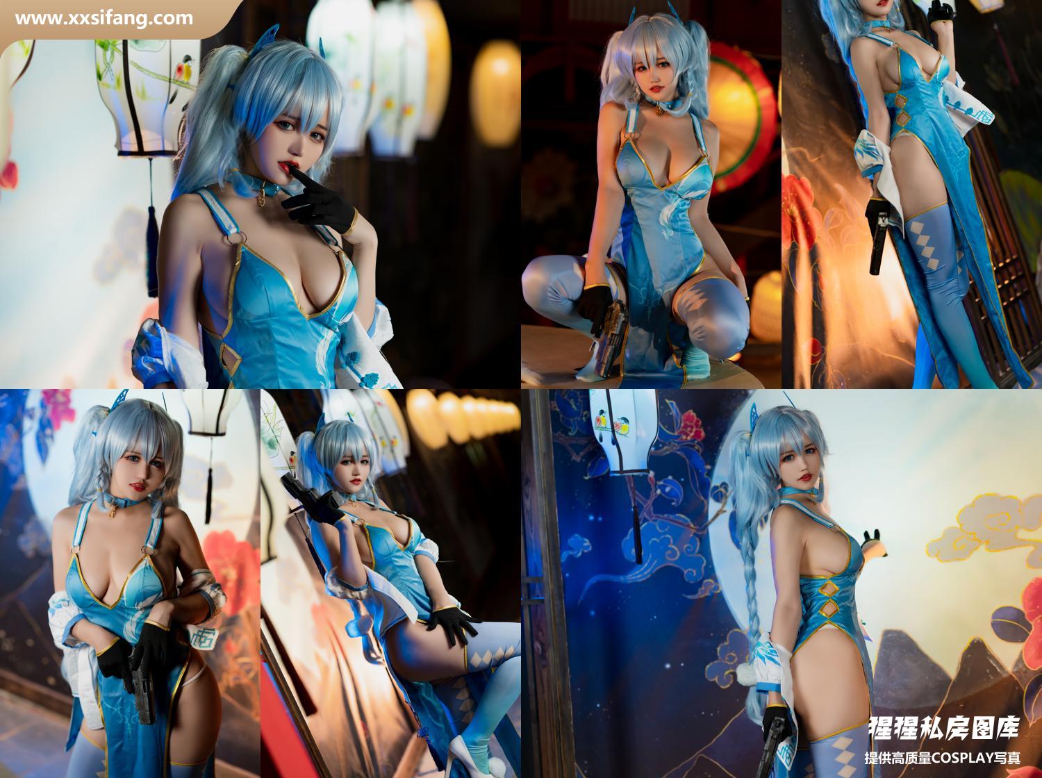 [图片2]-小仓千代w COSPLAY写真集《舰长 pa15旗袍》超高清套图下载[20P/87M]插图-猩猩私房