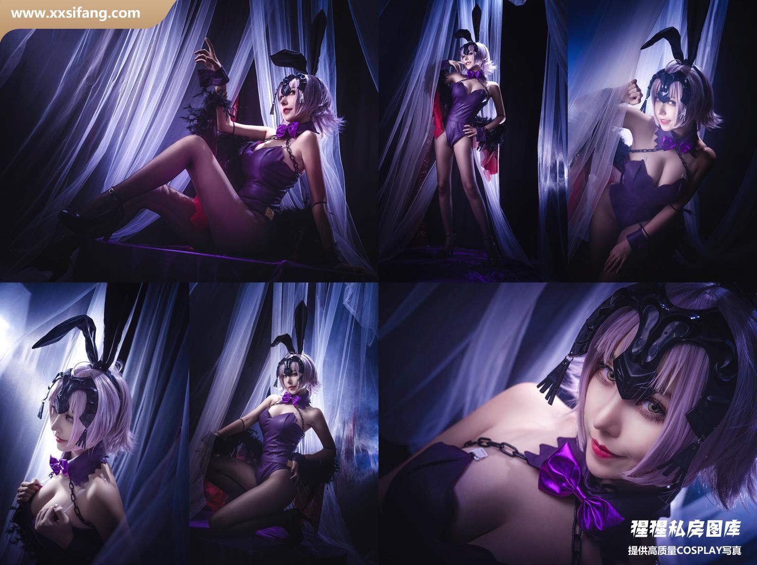 [图片2]-菌烨tako COSPLAY写真集《黑贞德兔女郎》超高清套图下载[9P/5M]插图-猩猩私房