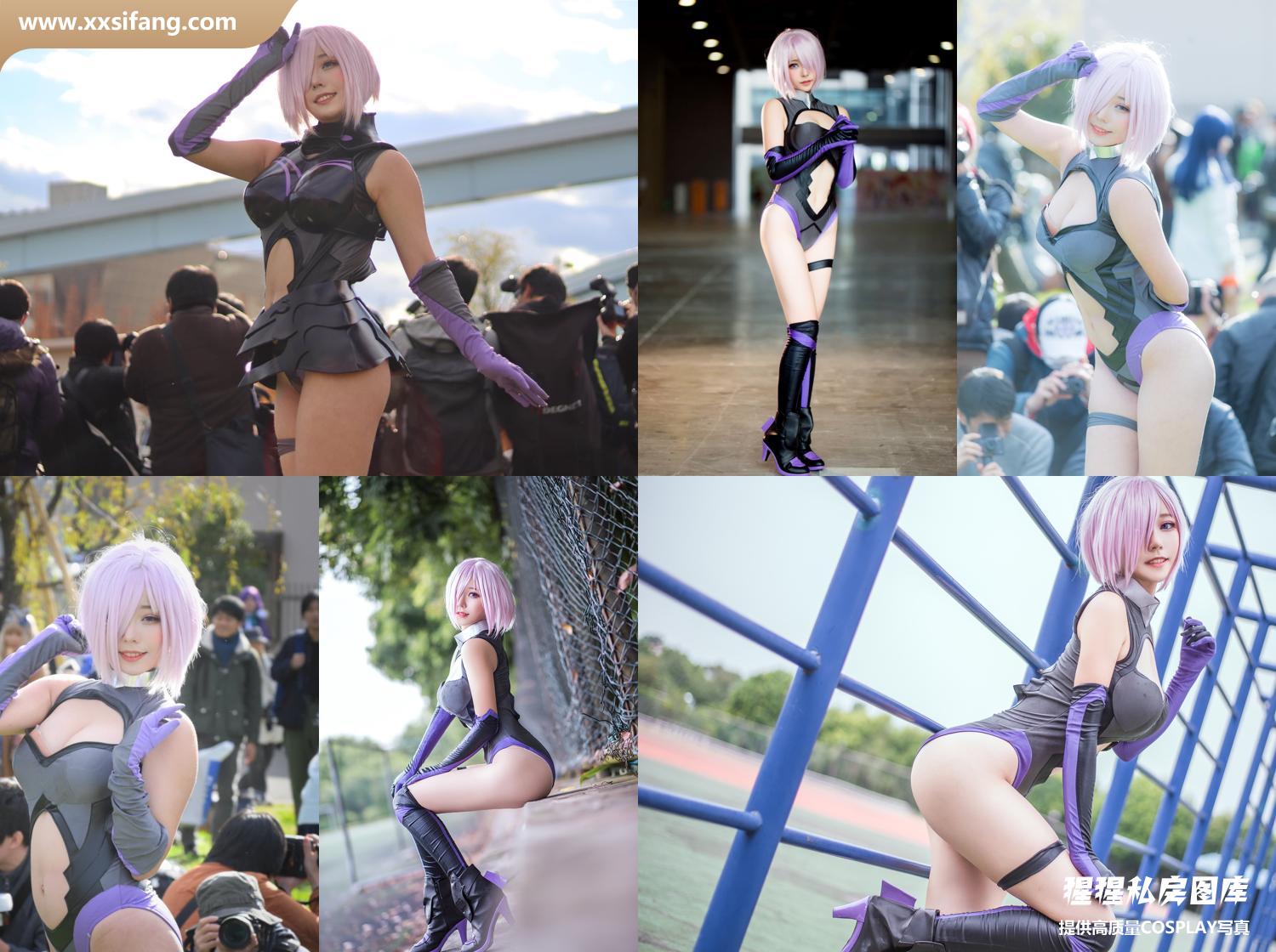 [图片2]-菌烨tako COSPLAY写真集《玛修个人训练》超高清套图下载[40P/42M]插图-猩猩私房