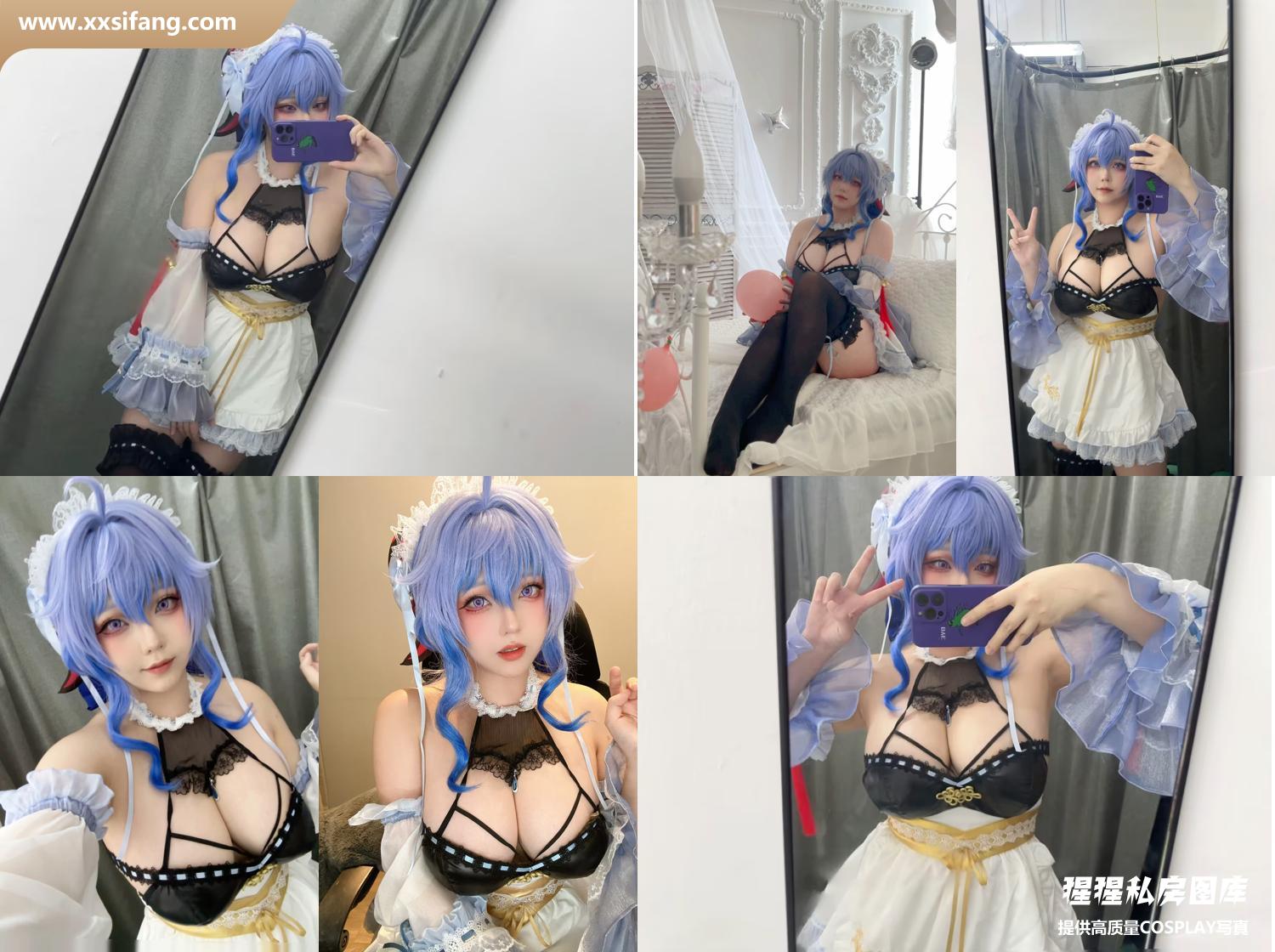 [图片2]-菌烨tako COSPLAY写真集《甘雨》超高清套图下载[10P/33M]插图-猩猩私房