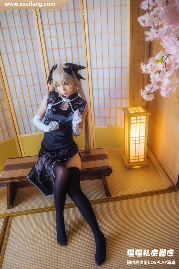 疯猫ss COSPLAY写真集《穹妹旗袍》超高清套图下载[24P/324M]