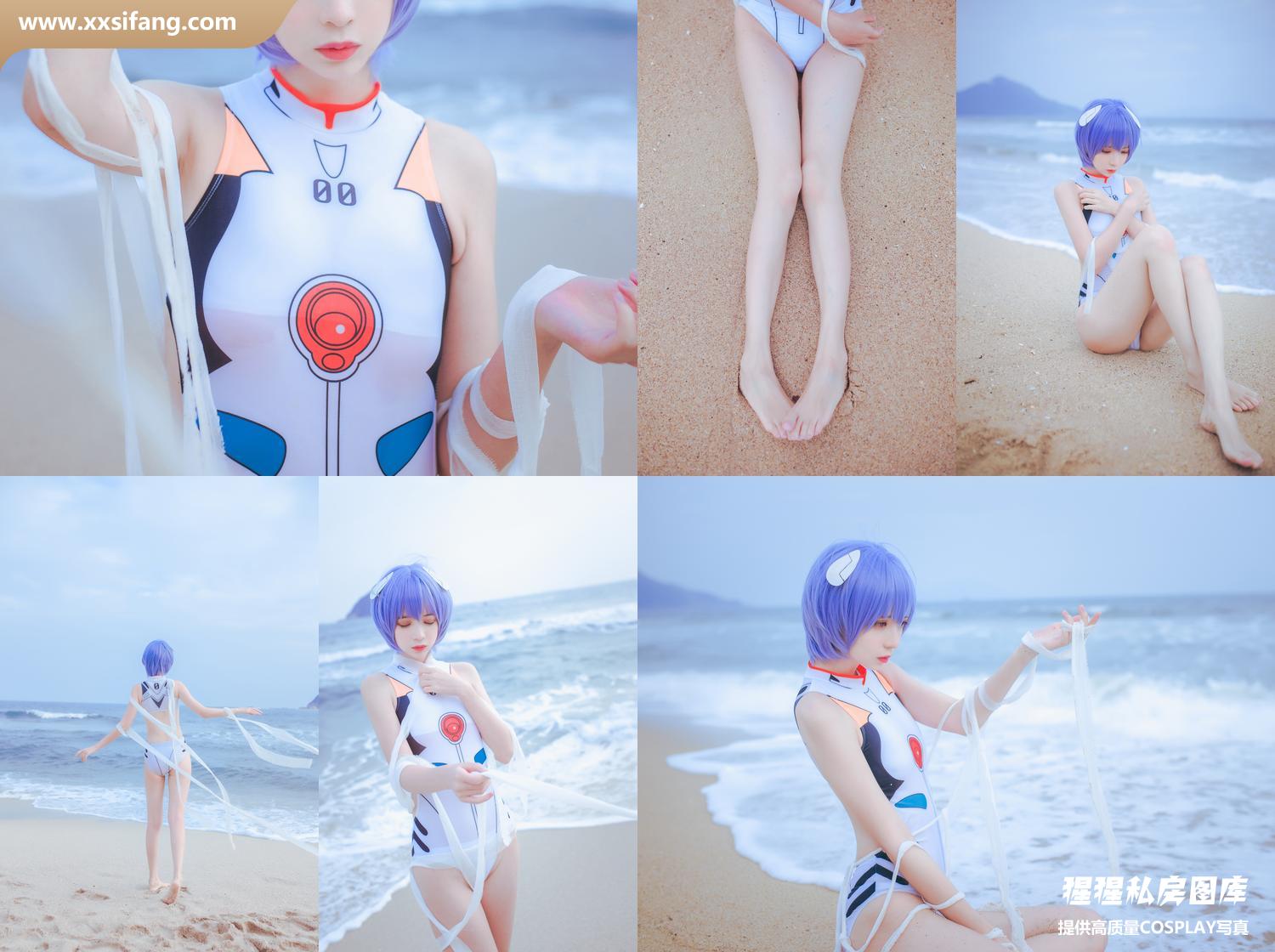 [图片2]-疯猫ss COSPLAY写真集《泳装凌波女神》超高清套图下载[37P/214M]插图-猩猩私房