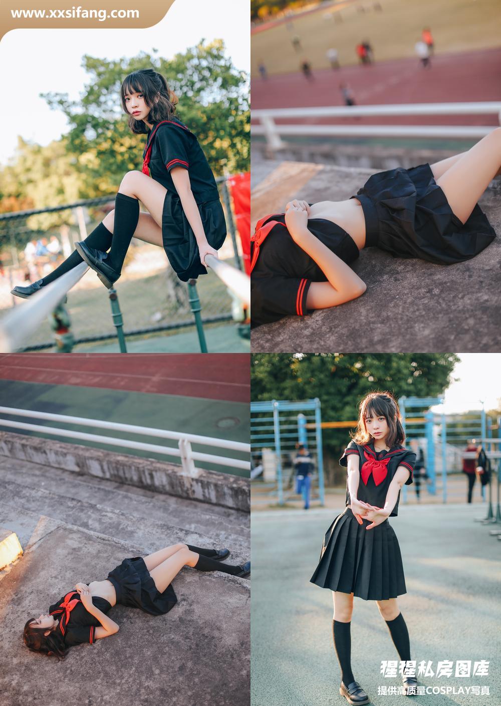 [图片2]-疯猫ss COSPLAY写真集《室外JK》超高清套图下载[18P/155M]插图-猩猩私房