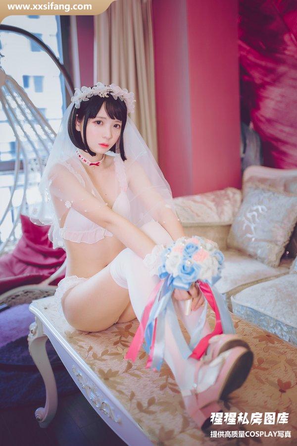 疯猫ss COSPLAY写真集《梦中的婚礼》超高清套图下载[49P/319M]