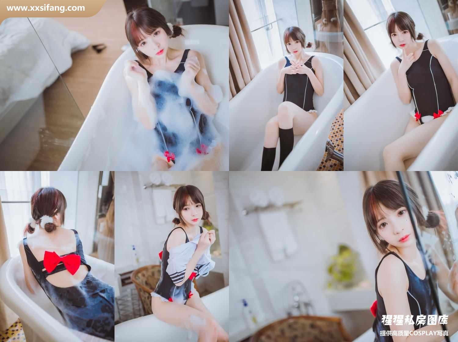 [图片2]-疯猫ss COSPLAY写真集《浴缸》超高清套图下载[33P/43M]插图-猩猩私房