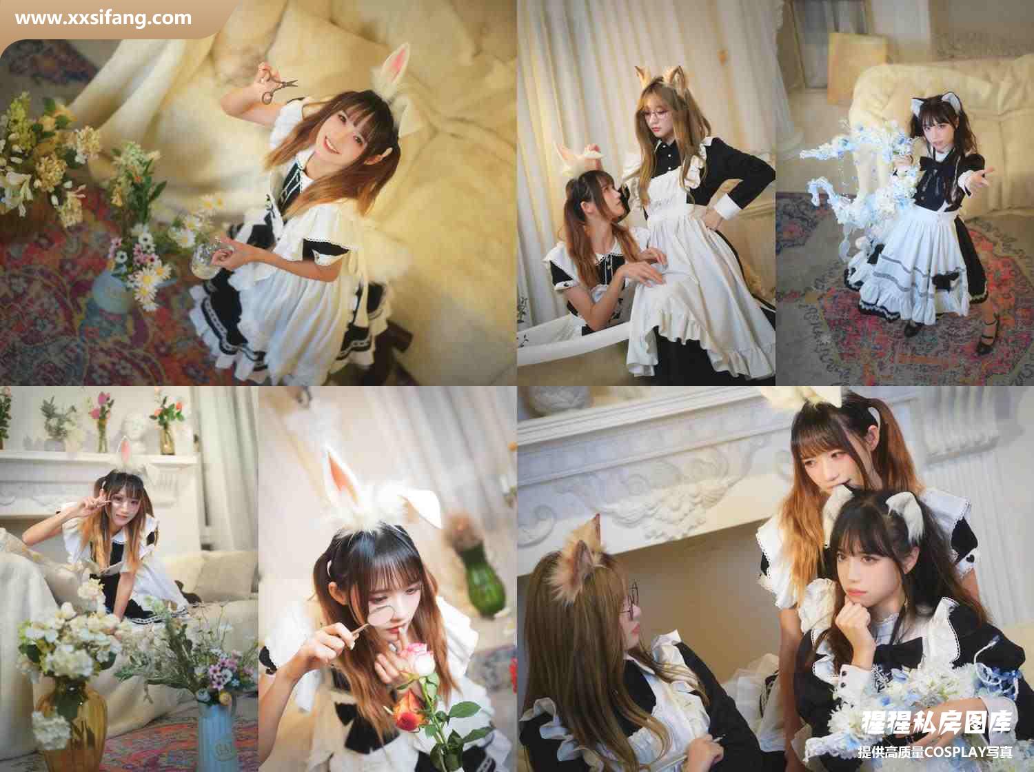 [图片2]-贰加六 COSPLAY写真集《&兔子不吃胡萝卜Zzz&Conkon控控》超高清套图下载[43P/547M]插图-猩猩私房