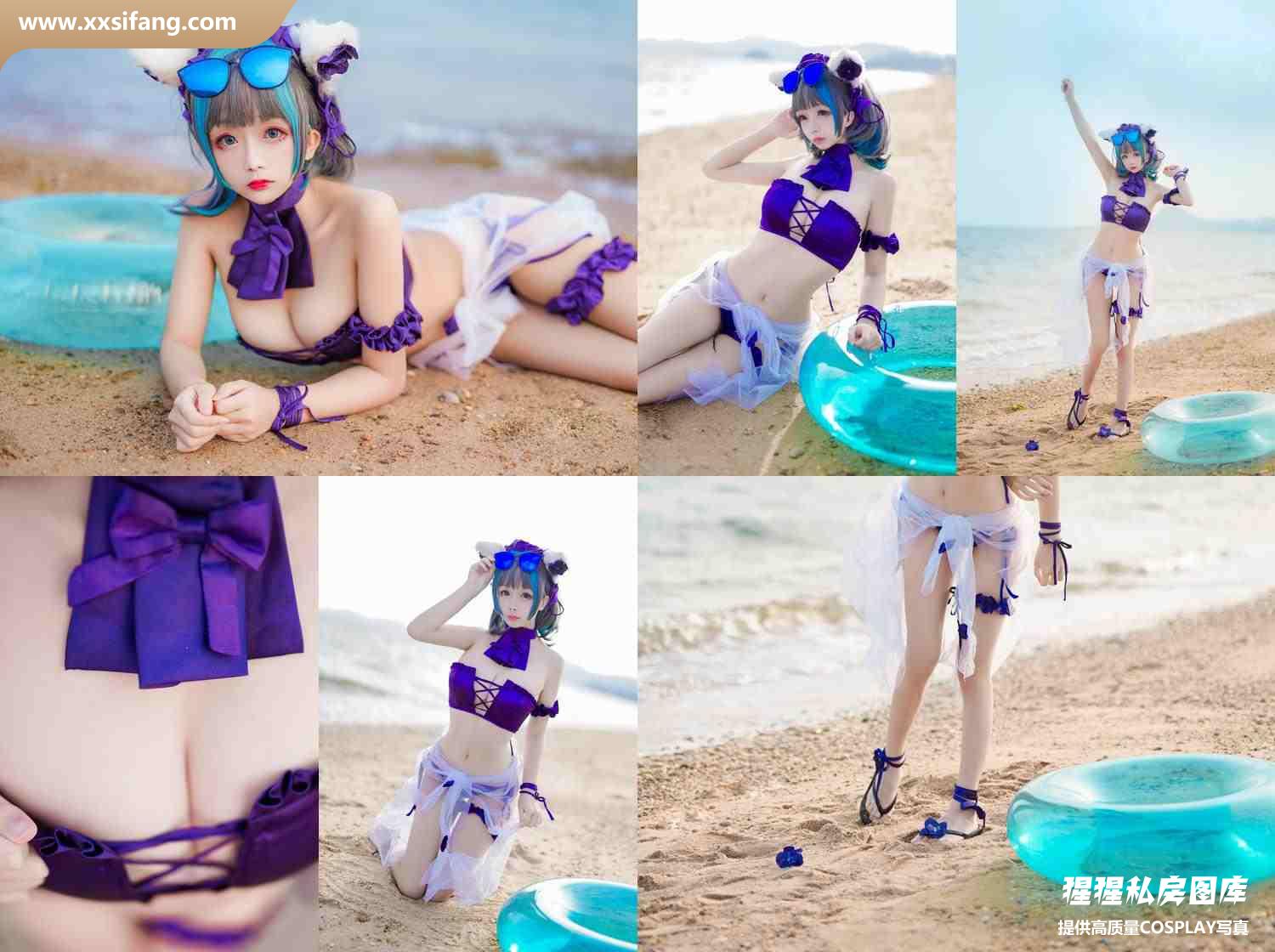 [图片2]-日奈娇 COSPLAY写真集《柴郡猫泳装》超高清套图下载[41P/599M]插图-猩猩私房