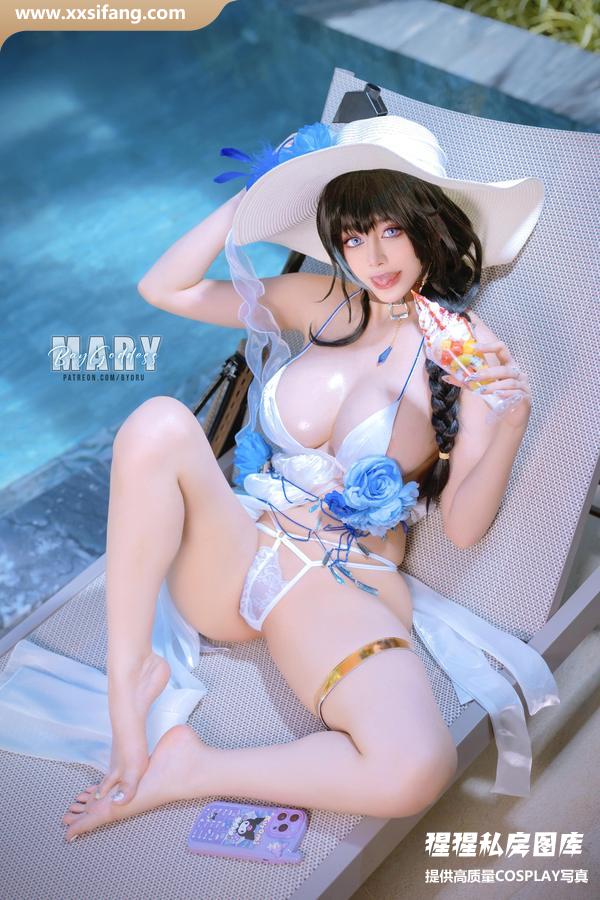 Byoru写真集《Mary Bay Goddess》高清套图下载[52P+8V]