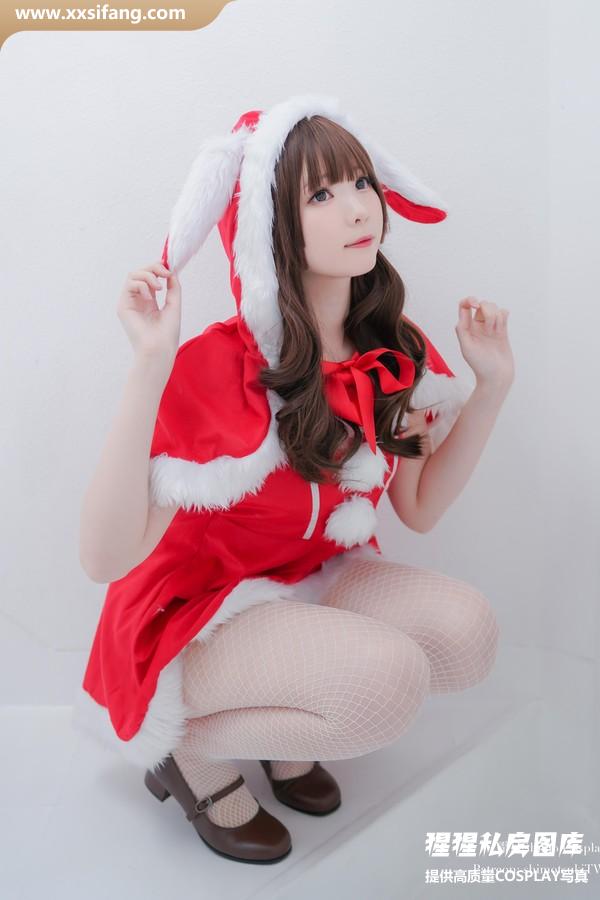 霜月shimo写真集《兔子圣诞节》高清套图下载[12P]