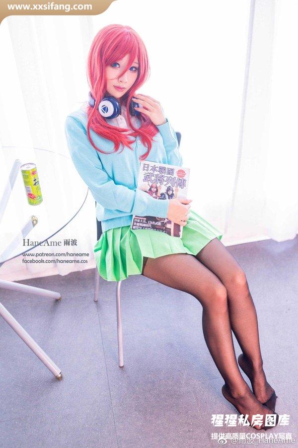 HaneAme雨波写真集《Go-Toubun no Hanayome》高清套图下载[15P]