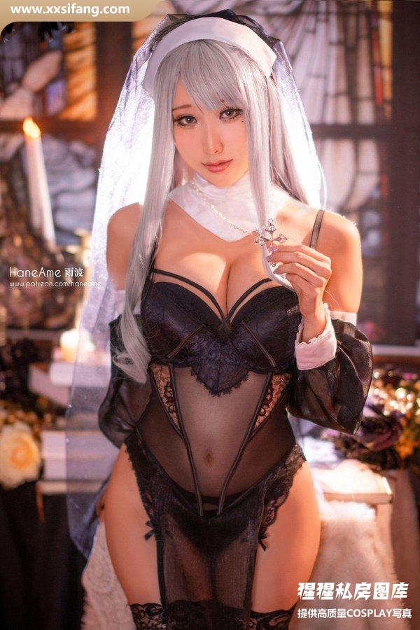 HaneAme雨波写真集《Sinful nun》高清套图下载[18P]