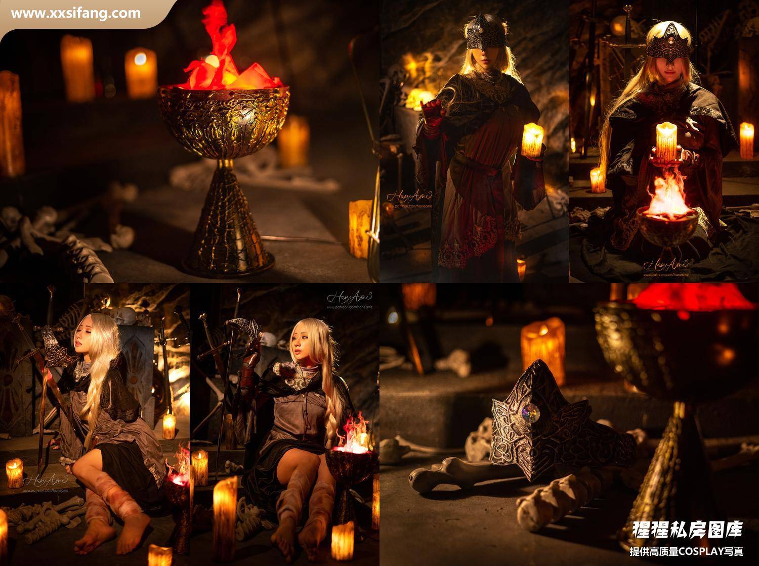 [图片2]-HaneAme雨波写真集《DarksoulFire keeper》高清套图下载[25P+1V]插图-猩猩私房