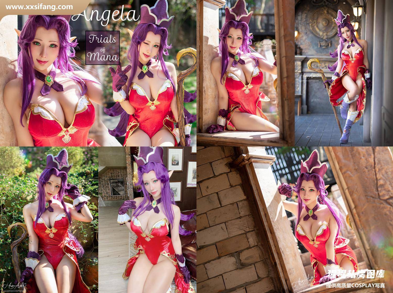 [图片2]-HaneAme雨波写真集《Trials of Mana Angela 聖劍傳說》高清套图下载[26P]插图-猩猩私房