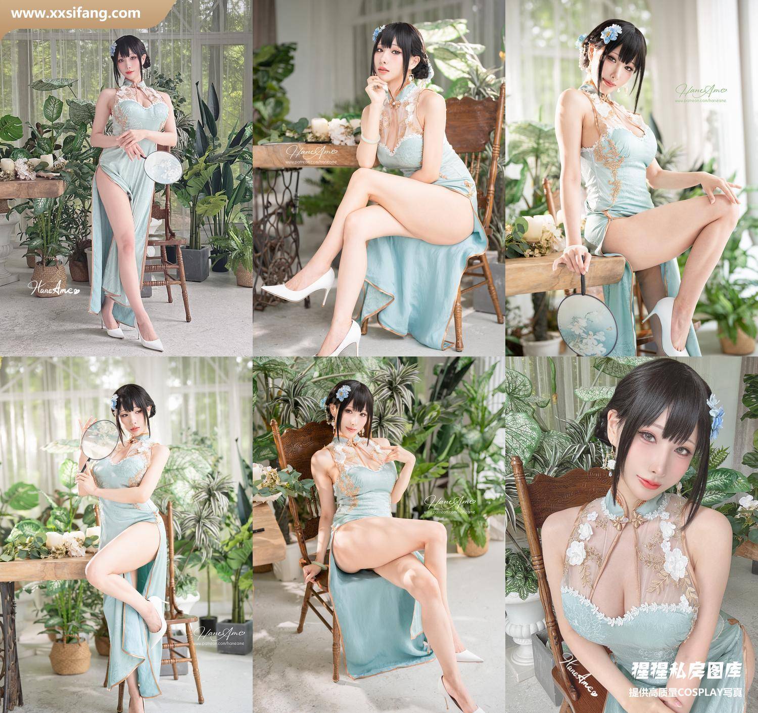 [图片2]-HaneAme雨波写真集《雨波 2023年06月-Original Jade Qipao》高清套图下载[30P]插图-猩猩私房