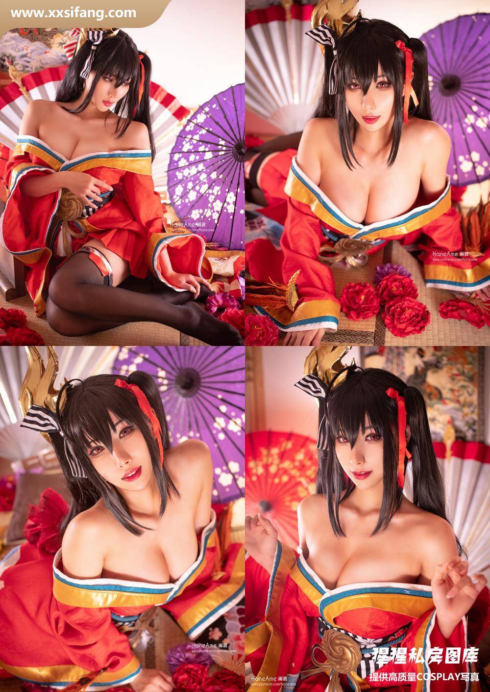 [图片2]-HaneAme雨波写真集《雨波 Taihou official kimono (Azur Lane)》高清套图下载[20P]插图-猩猩私房