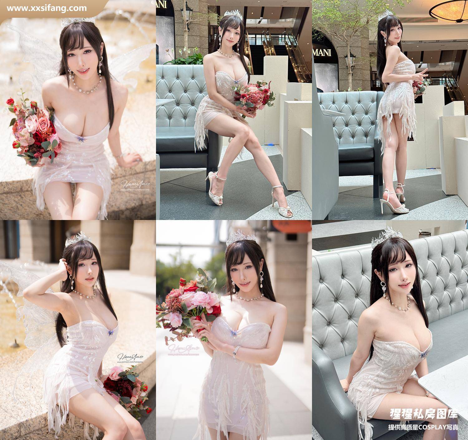 [图片2]-HaneAme雨波写真集《雨波_HaneAme 23年10月订阅 Original Birthday 生日禮服》高清套图下载[26P]插图-猩猩私房