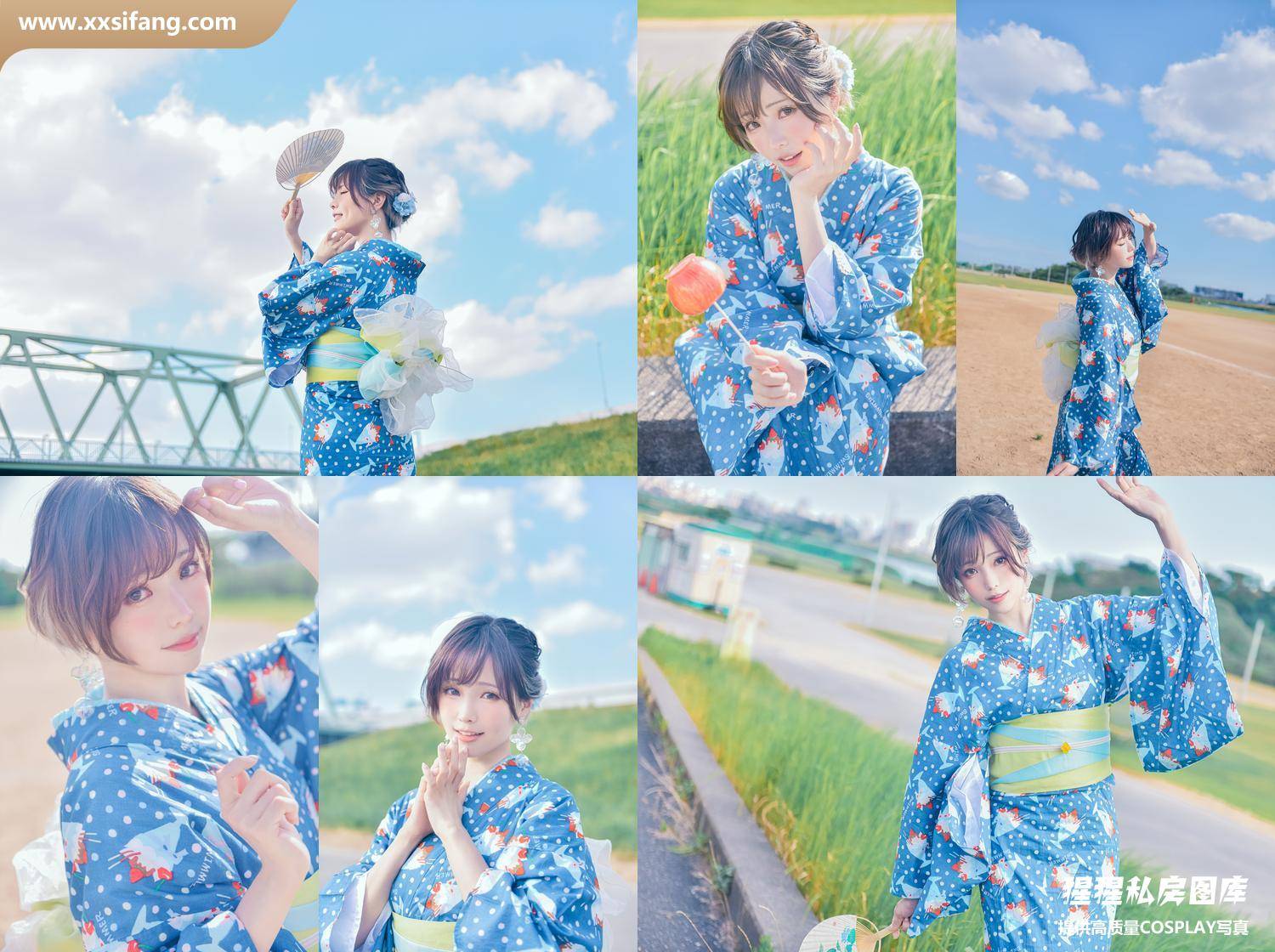 [图片2]-ElyEE子写真集《2023.A-聖代浴衣 Sundae Yukata》高清套图下载[28P]插图-猩猩私房