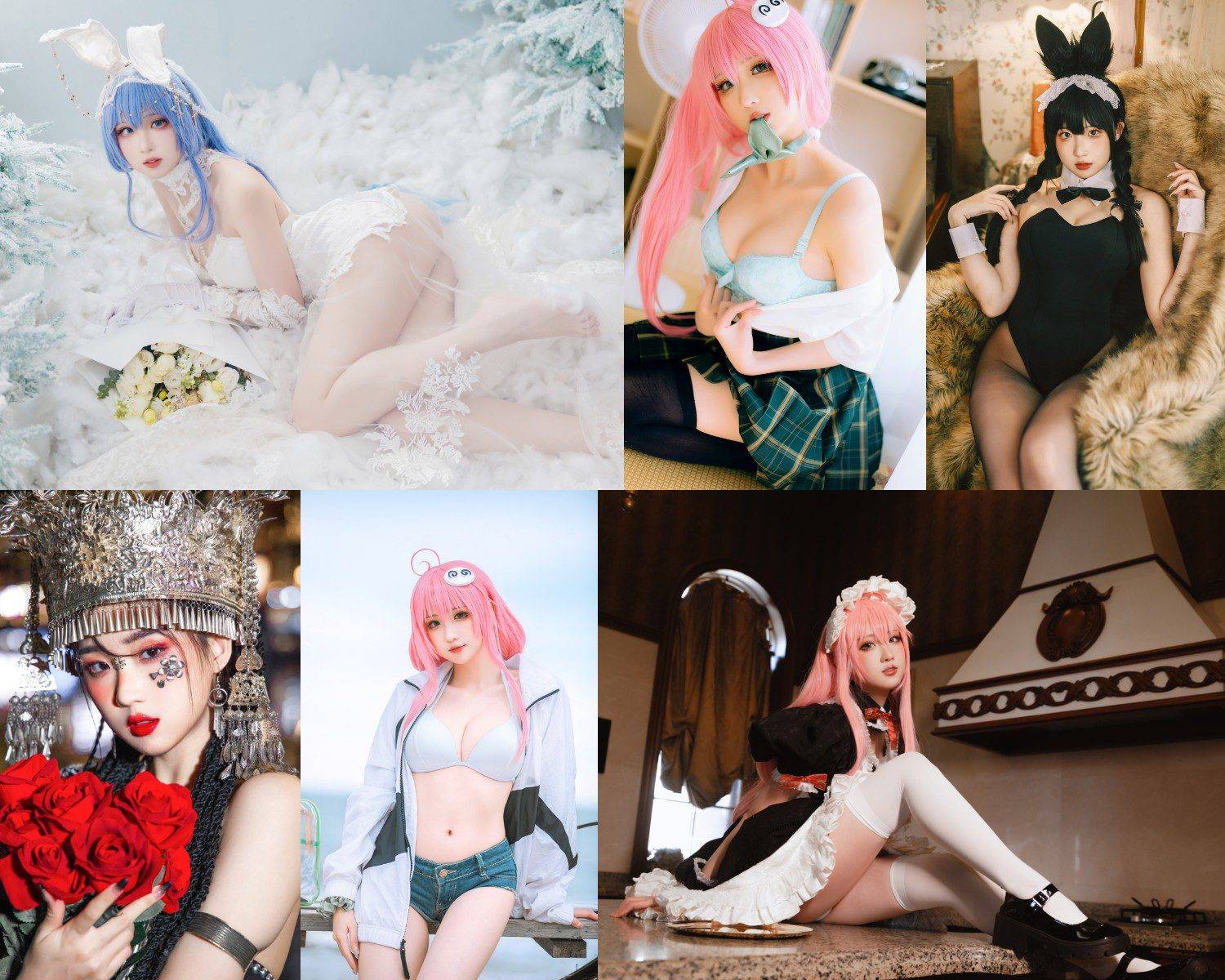 [图片2]-瓦斯塔亚小龙虾「COSPLAY写真视频合集」2024年01月25日更新至16套插图-猩猩私房