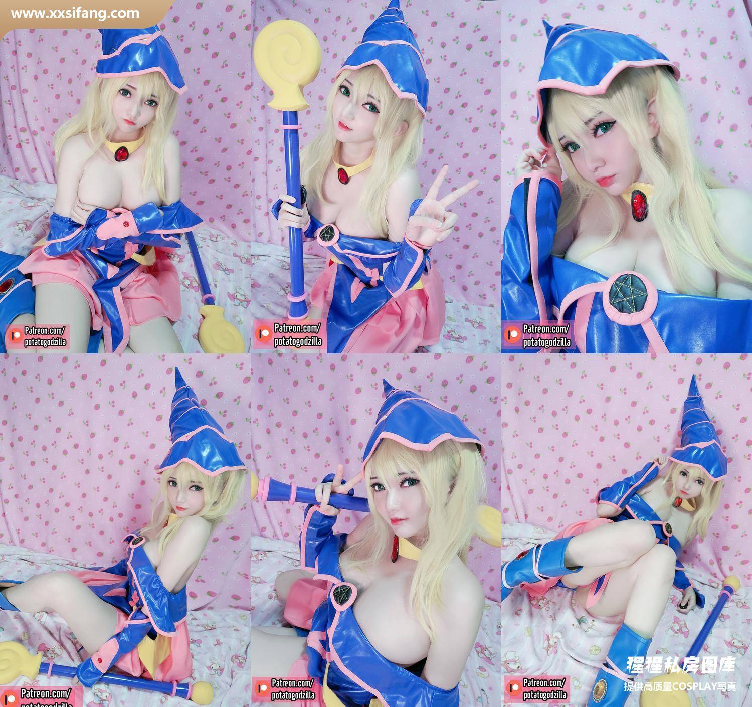 [图片2]-Potato Godzilla写真集《Dark Magician Girl》高清套图下载[30P]插图-猩猩私房图库–提供高质量CosPlay套图